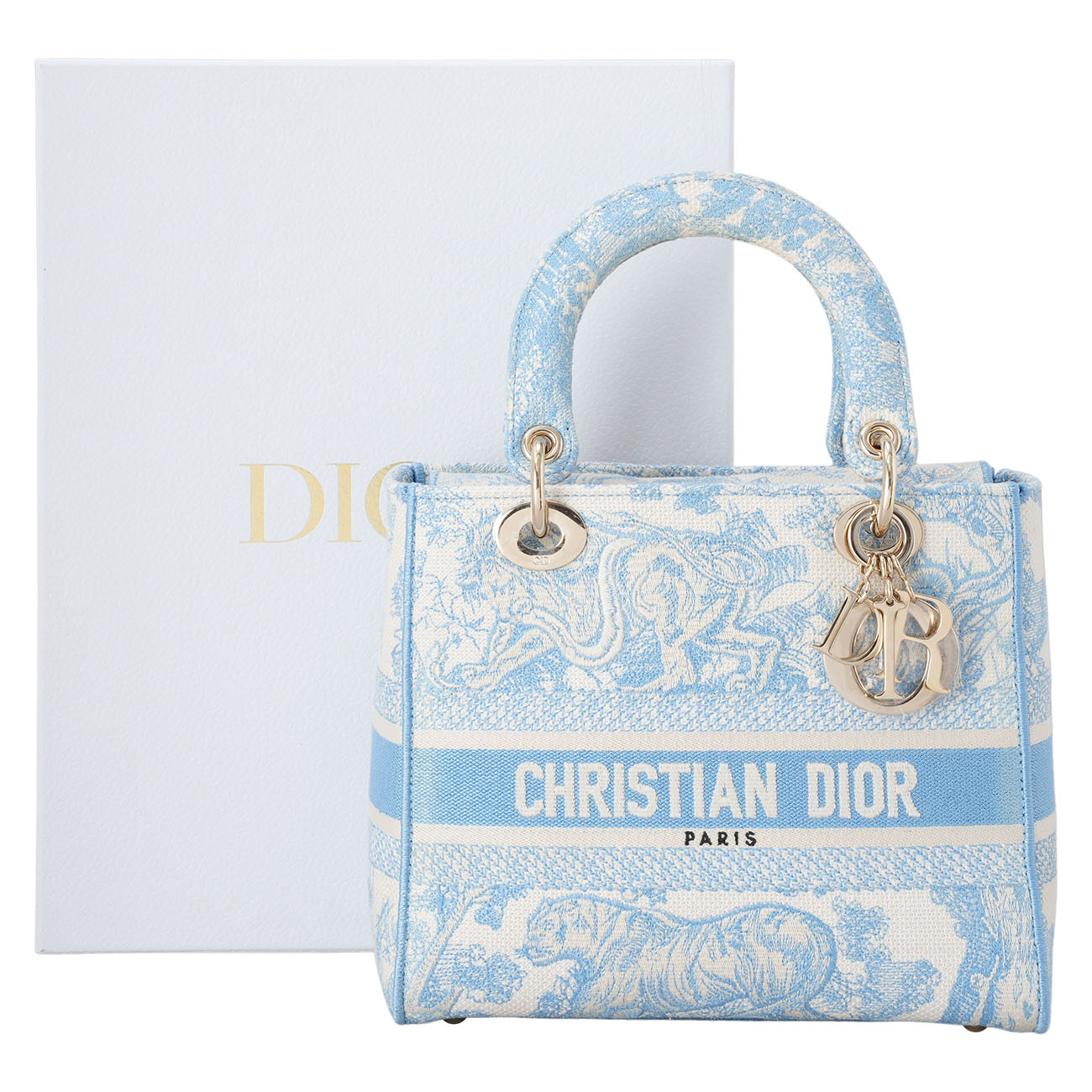 CHRISTIAN DIOR(USED)디올 레이디 D-LITE 미듐